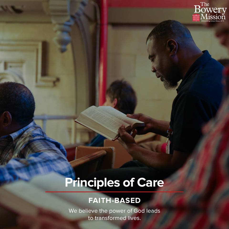 Principles of Care: Faith-Based