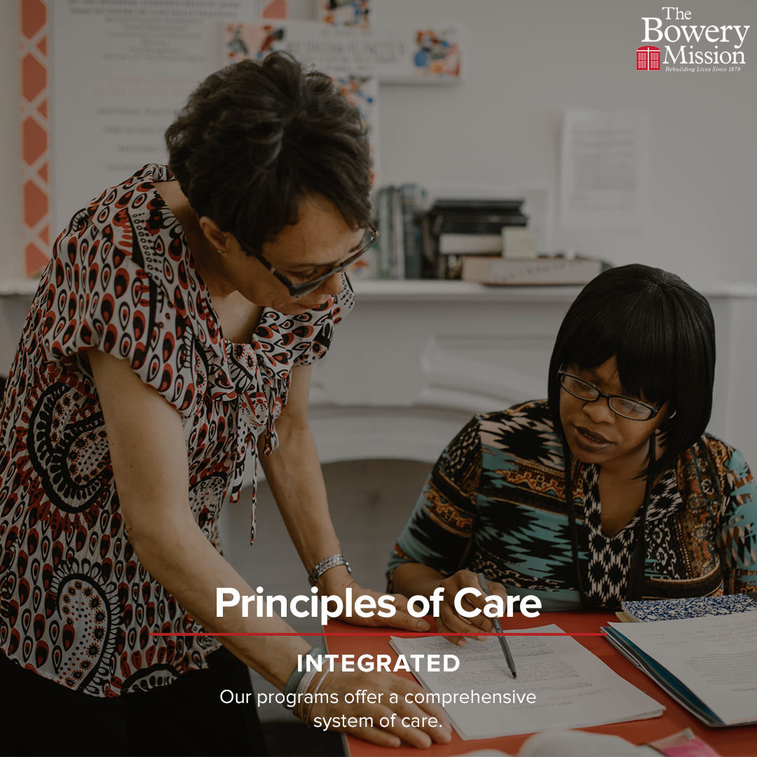 Principles of Care: Integrated