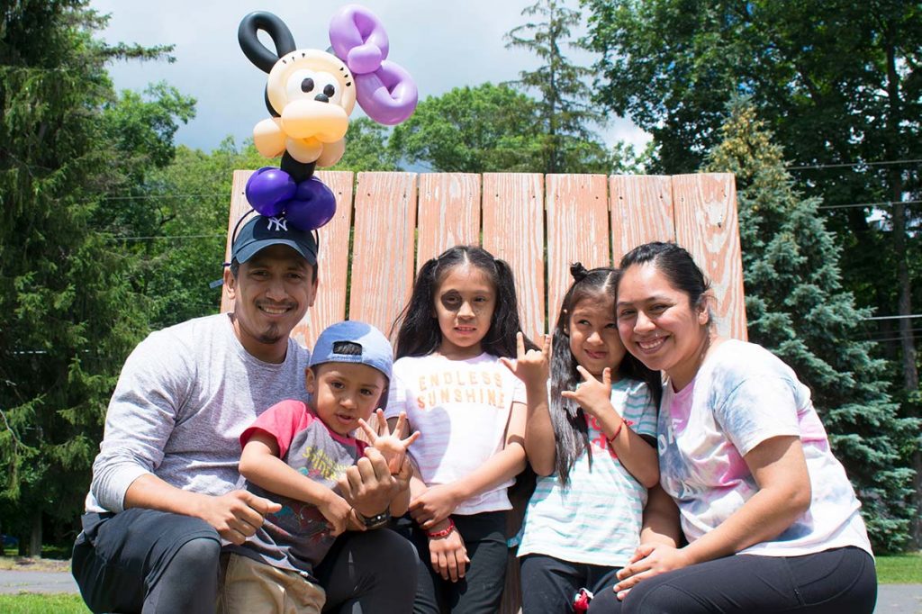 Family at Mont Lawn Camp