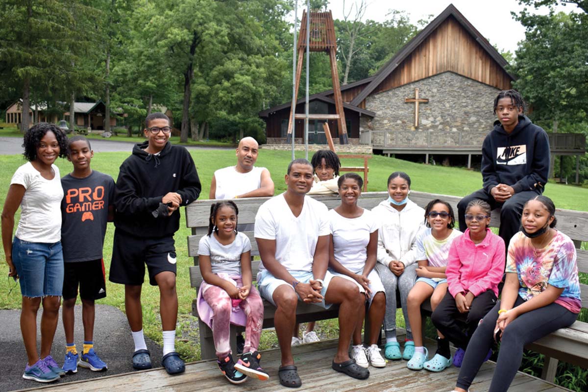 Family Camp participants